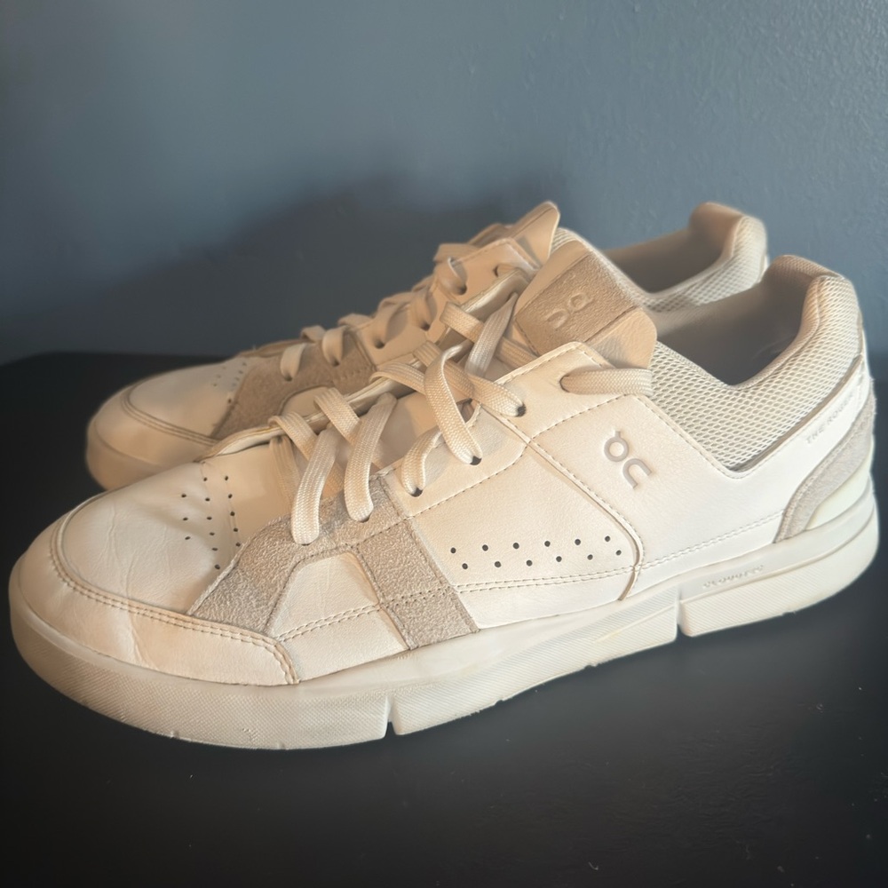 On Cloud The Roger Clubhouse Tennis Sneakers Men's Size 11 Glacier White